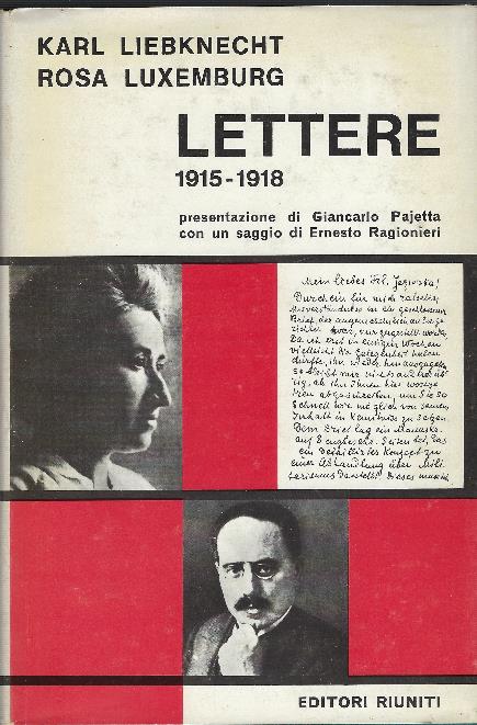 Lettere 1915-1918 - copertina