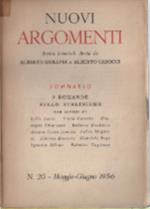Nuovi Argomenti N° 20