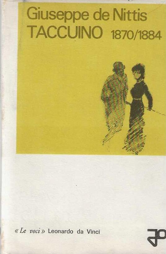 Taccuino 1870/1884 - Giuseppe De Nittis - copertina