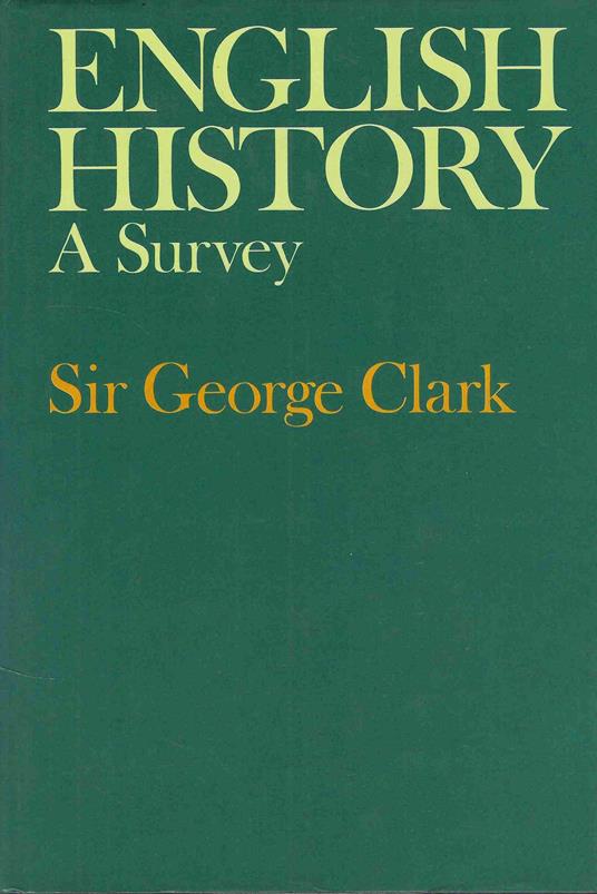 English History - A Survey - copertina