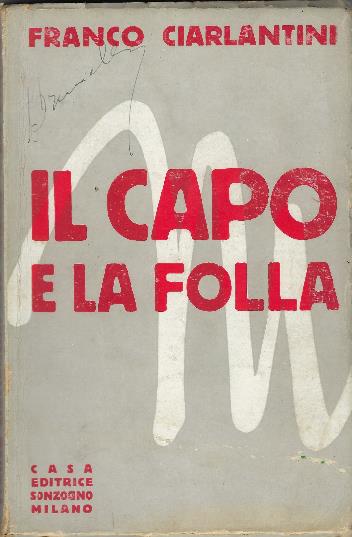 Il Capo E La Folla - copertina