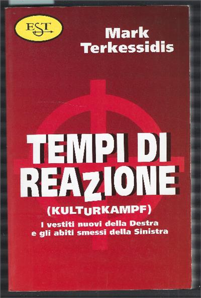 Tempi Di Reazione - Mark Terkessidis - copertina