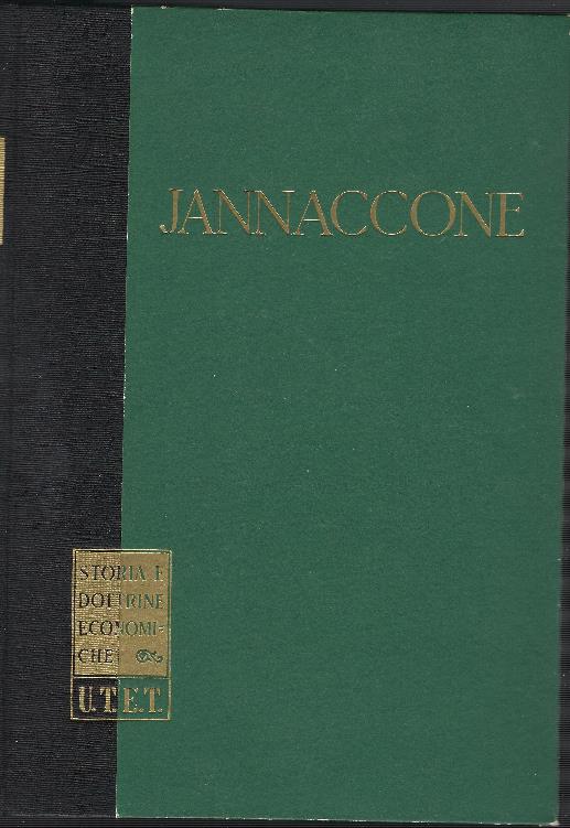 Moneta E Lavoro - Pasquale Jannaccone - copertina