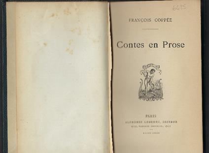 Contes En Prose - copertina