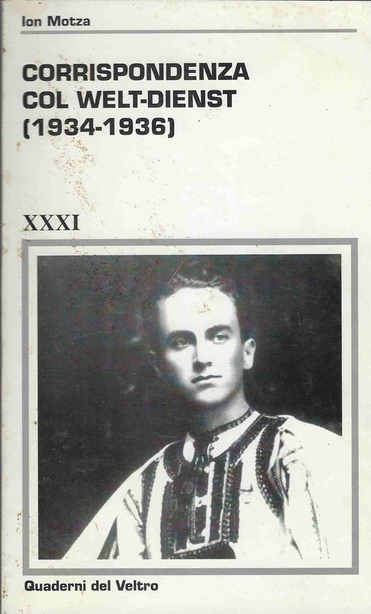 Corrispondenza Con Welt-Dienst (1934-1936) - copertina