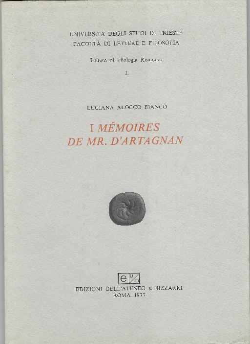 I Mémoires De Mr. D'artagnan