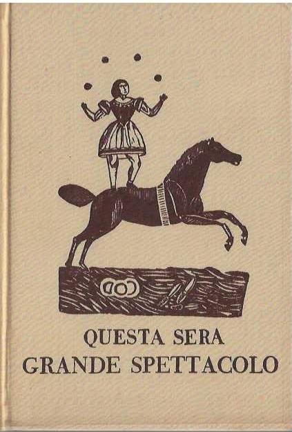 Questa sera grande spettacolo - Alessandro Cervellati - copertina