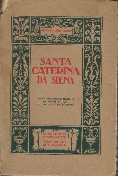 Santa Caterina Da Siena - Giovanni Goergensen - copertina