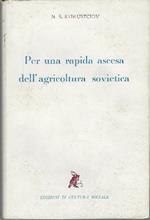 Per Una Rapida Ascesa Dell'agricoltura Sovietica