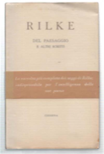 Del Paesaggio E Altri Scritti
