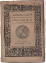 Famiglia E Città Secondo La Mente Di Dante. L'esilio - Giulio Salvadori - copertina