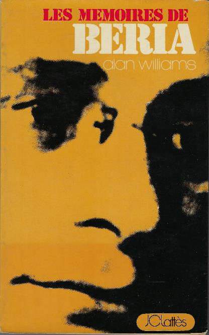 Les Memoires De Beria - Alan Williams - copertina