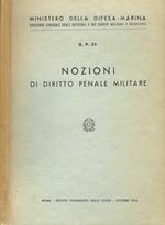 Nozioni di diritto penale militare