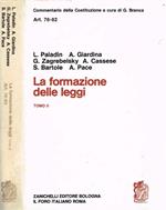 La formazione delle leggi