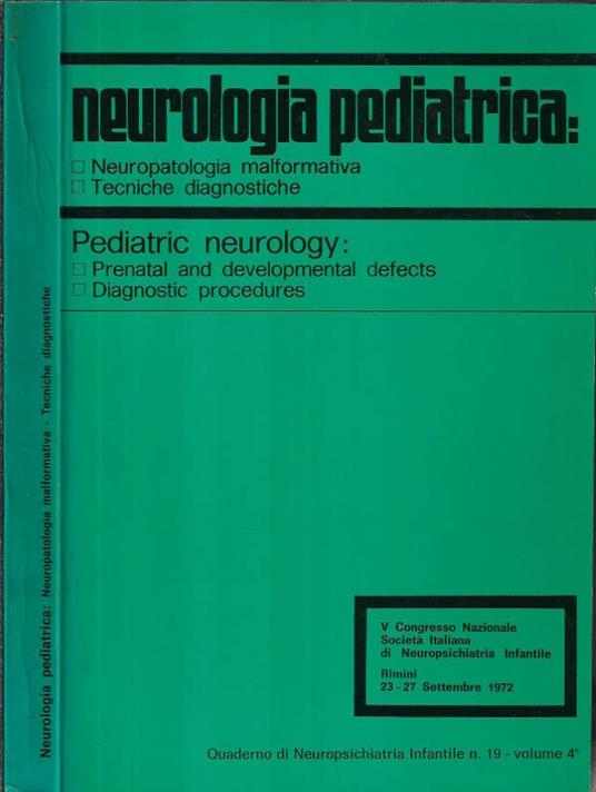 Neurologia pediatrica - copertina