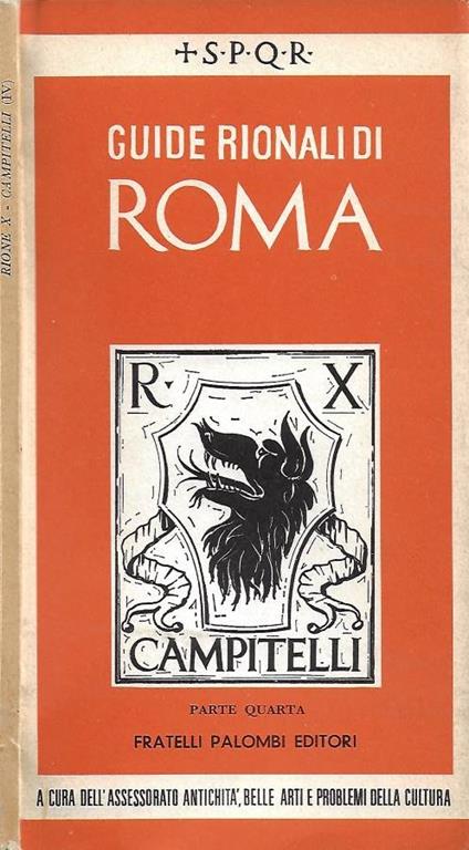 Rione X - Campitelli. Parte IV - Carlo Pietrangeli - copertina