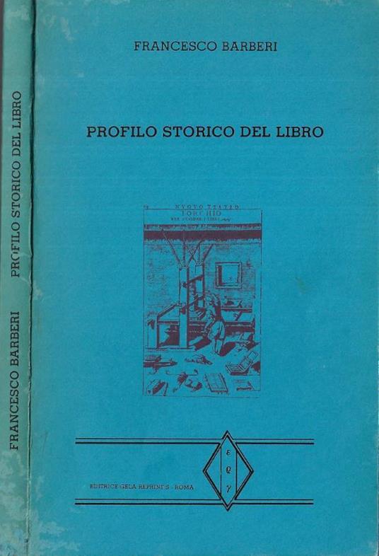Profilo storico del libro - Francesco Barberi - copertina