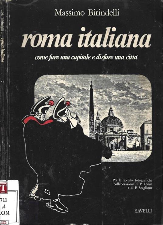 Roma italiana - Massimo Birindelli - copertina