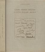Undici artisti italiani. Eleven italian artists