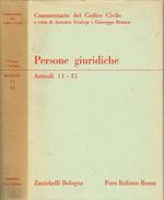 Delle Persone Giuridiche