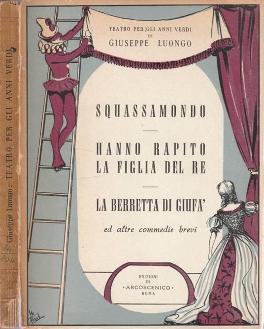 Squassamondo, Hanno rapito la figlia del re, La berretta di Giufà - Giuseppe Luongo - copertina