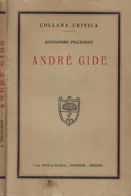 André Gide - Alessandro Pellegrini - copertina