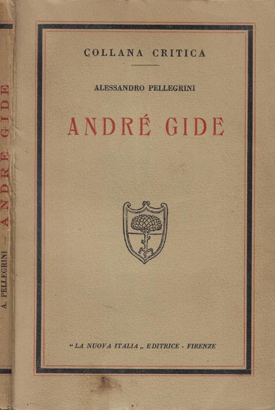 André Gide - Alessandro Pellegrini - copertina