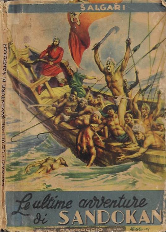 Le ultime avventure di Sandokan - Emilio Salgari - copertina