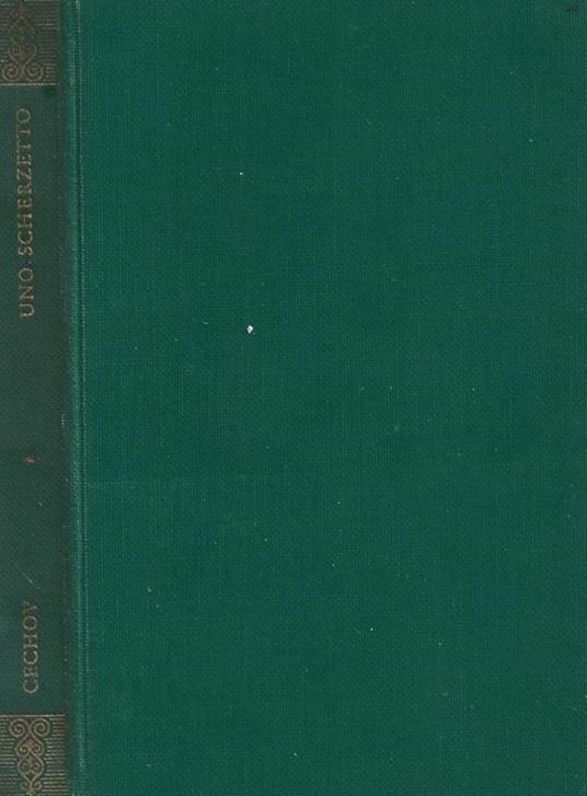 Uno scherzetto - Anton Cechov - copertina
