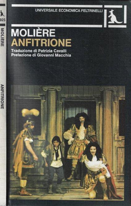 Anfitrione - Molière - copertina