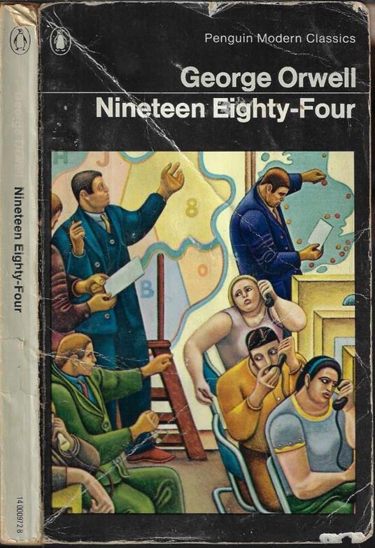 Nineteen Eighty - Four - George Orwell - copertina