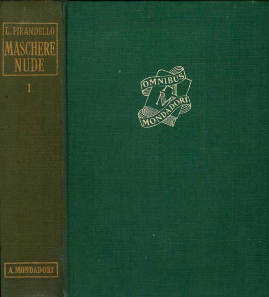 Maschere nude - Luigi Pirandello - copertina