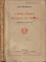 Come prima, meglio di prima