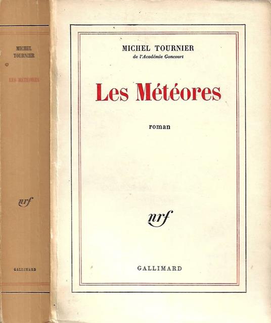 Les Météores - Michel Tournier - copertina
