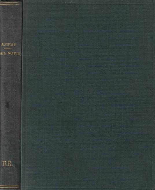 Sul Novik - Arturo Graf - copertina