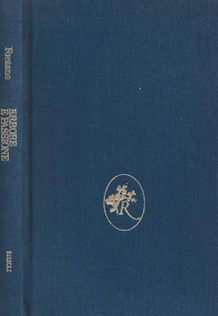 Errore e passione - Theodor Fontane - copertina