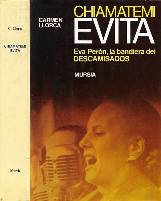 Chiamatemi Evita - Carmen Llorca - copertina