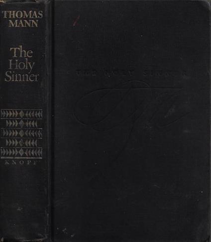 The Holy Sinner - Thomas Mann - copertina
