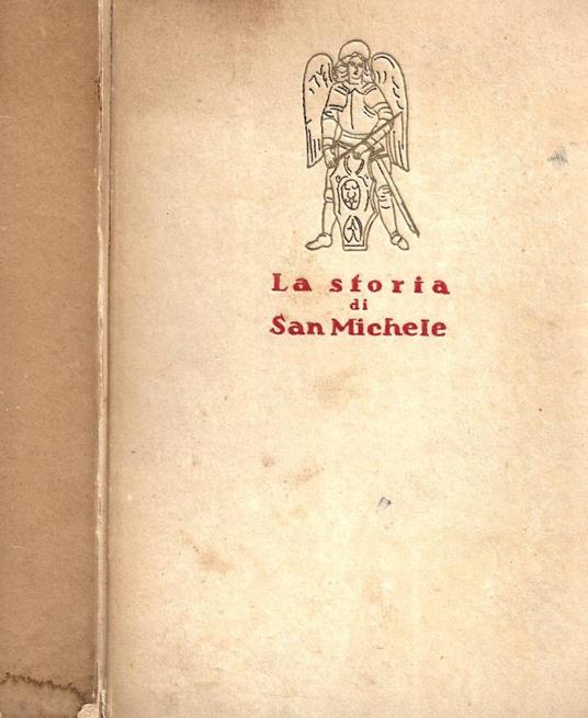 La storia di San Michele - Axel Munthe - copertina