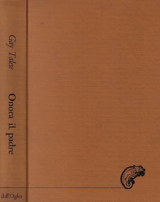 Onora il padre - Gay Talese - copertina