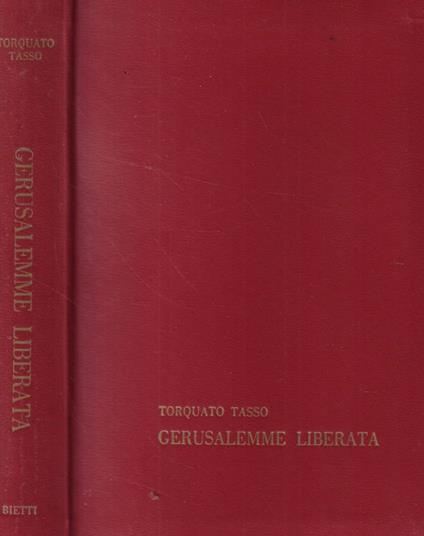 Gerusalemme Liberata - Torquato Tasso - copertina
