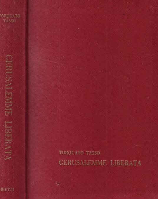 Gerusalemme Liberata - Torquato Tasso - copertina