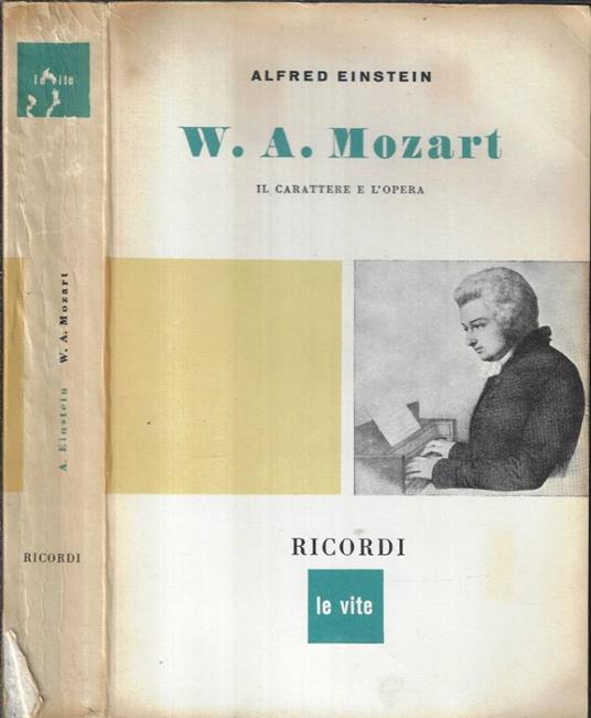 W. A. Mozart - Alfred Einstein - copertina