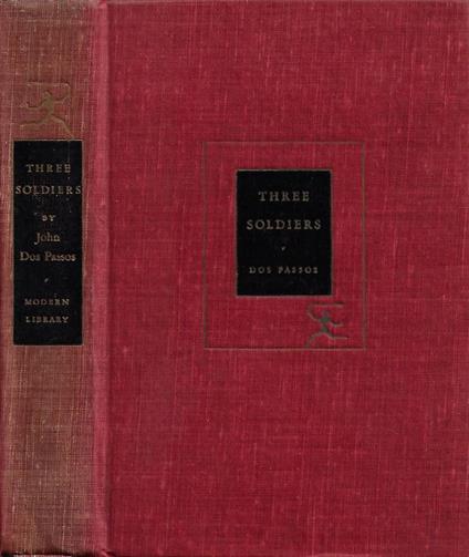 Three Soldiers - John Dos Passos - copertina