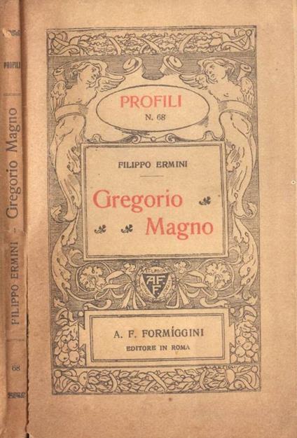 Gregorio Magno - Filippo Ermini - copertina