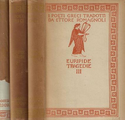 Tragedie II-III-VII - Euripide - copertina