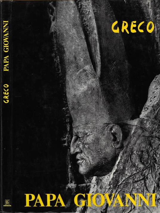 Papa Giovanni - Emilio Greco - copertina