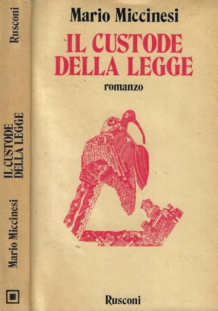 Il custode della legge - Mario Miccinesi - copertina