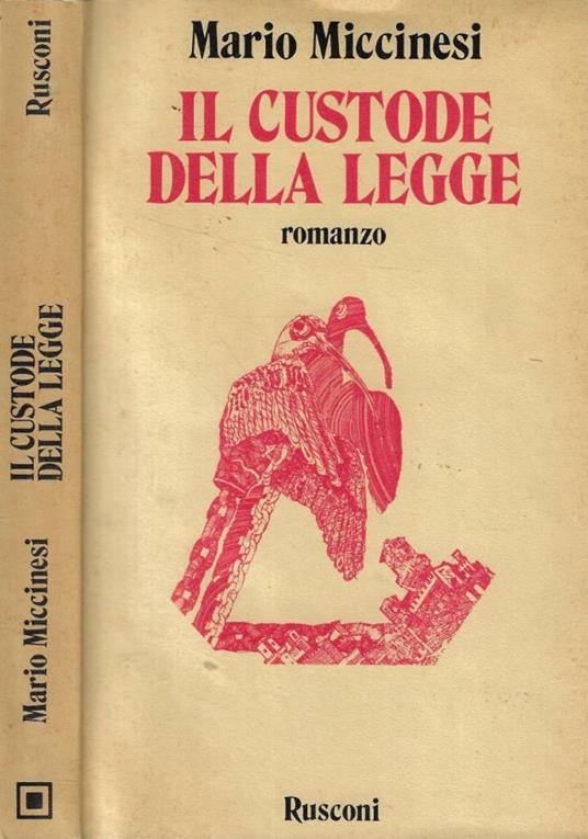 Il custode della legge - Mario Miccinesi - copertina