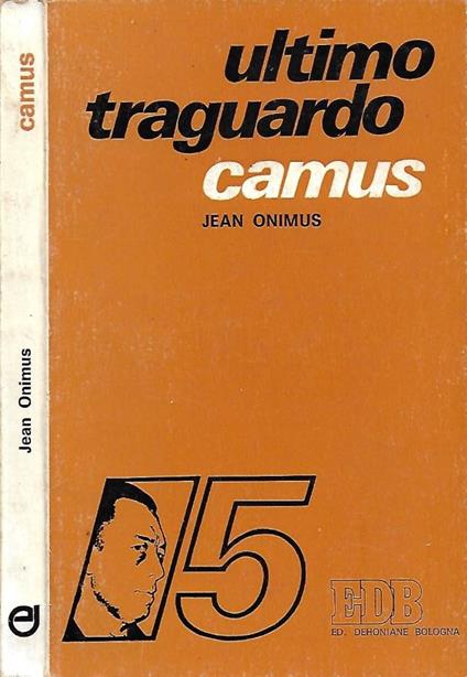 Camus - Jean Onimus - copertina